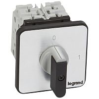 Выключатель - положение вкл/откл - PR 26 - 3П - 3 контакта - крепление на дверце | код 027417 |  Legrand